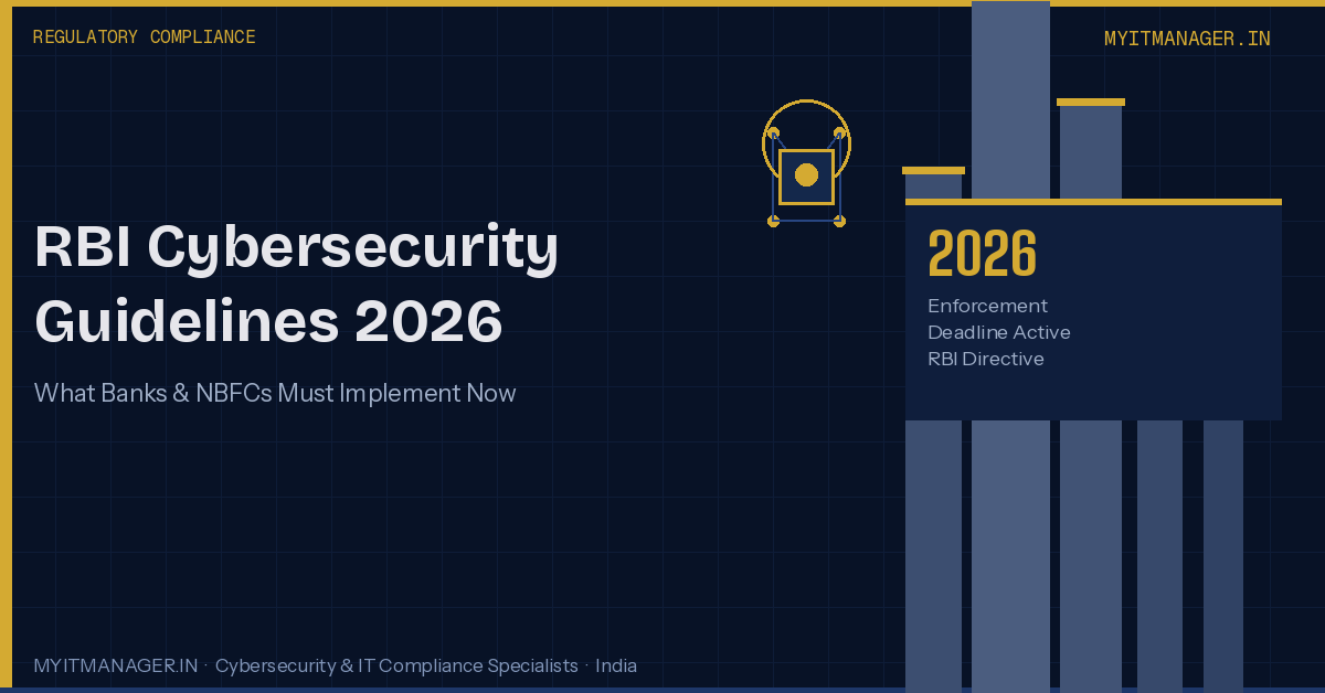 RBI Cybersecurity Guidelines 2026 - compliance framework for banks and NBFCs India
